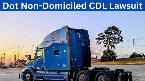 Dot Non-Domiciled CDL Lawsuit