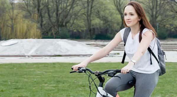 Bicycle Without a Helmet