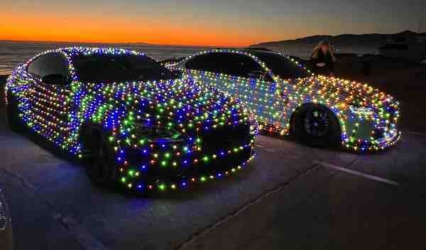 Put Christmas Lights on Your Car