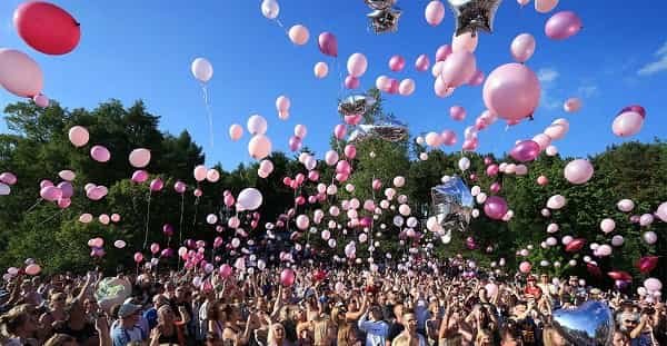 Release Balloons